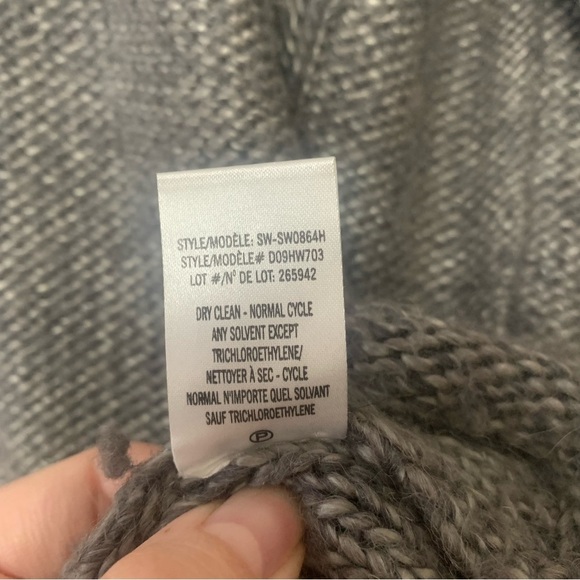 Helmut Lang Gray Alpaca Wool Sweater Size Small - Picture 5 of 7